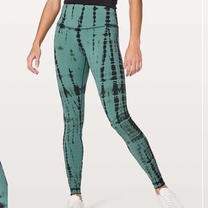 Lululemon Wunder Under Hi-Rise Tight *Shibori Full-On Luxtreme 28"
